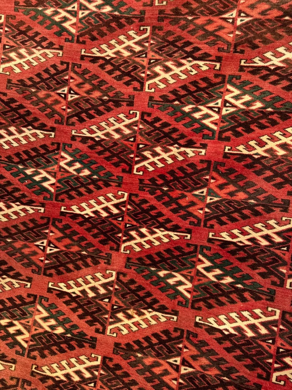 Dywan Turkmen, multikolor, wełna, Afganistan, lata 50. - 164953