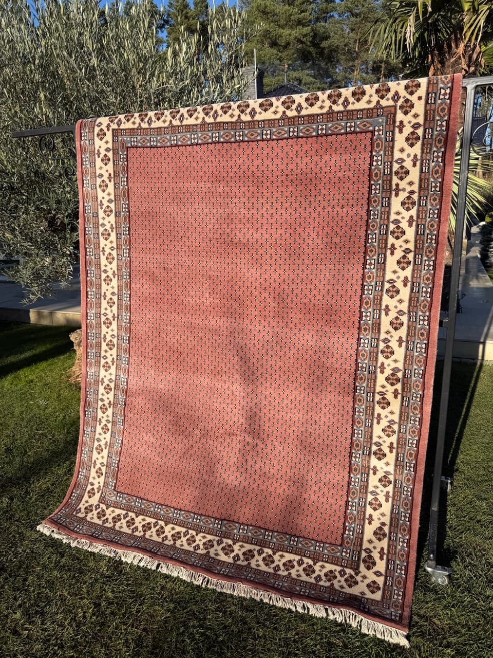 Dywan Indo Mir 240x177 cm, brązowy, wełna, Indie - 164962