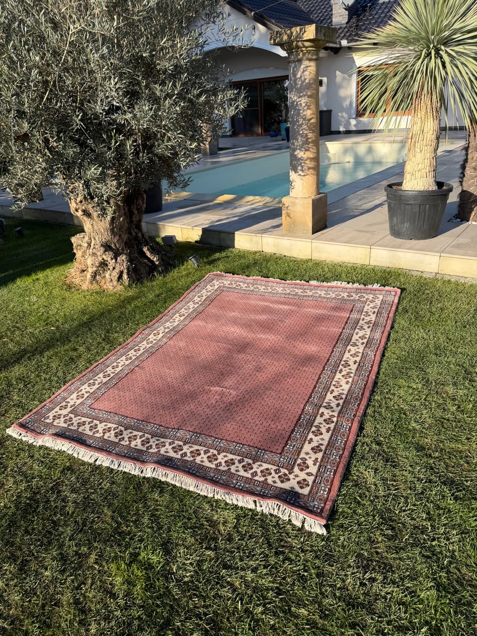 Dywan Indo Mir 240x177 cm, brązowy, wełna, Indie - 164967