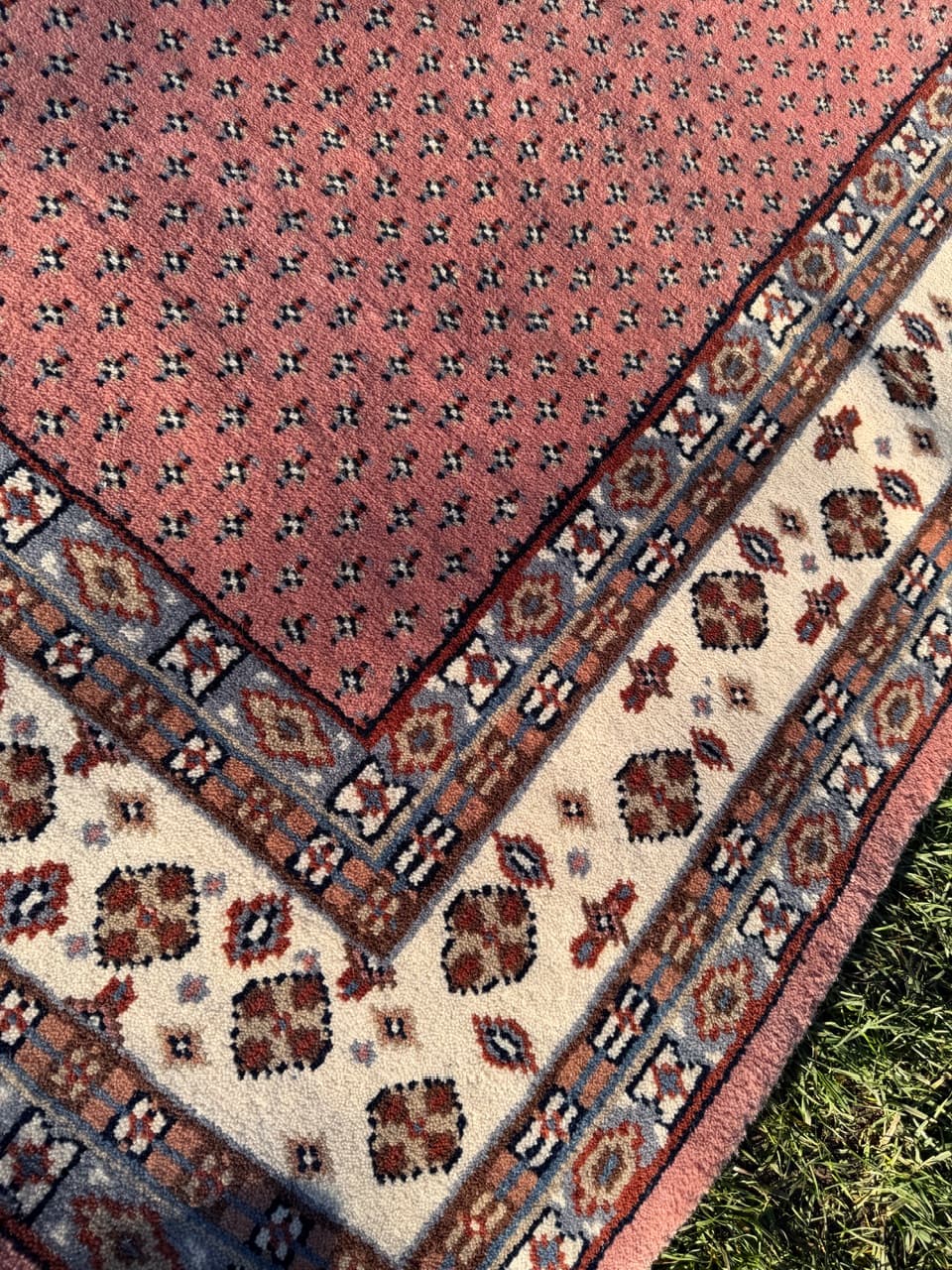 Dywan Indo Mir 240x177 cm, brązowy, wełna, Indie - 164976