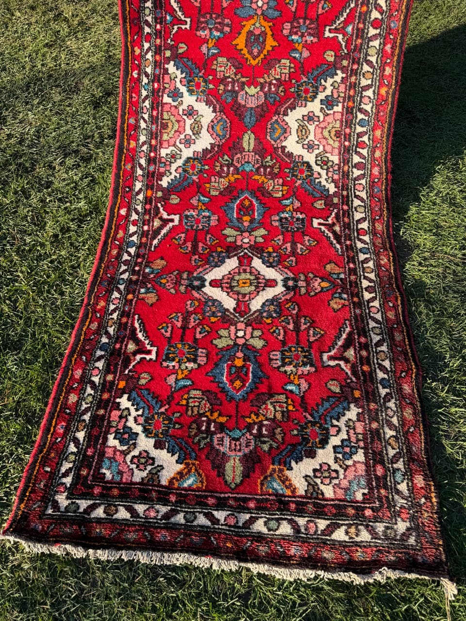 Chodnik Hamadan, multikolor, wełna, Iran, lata 20. - 166880