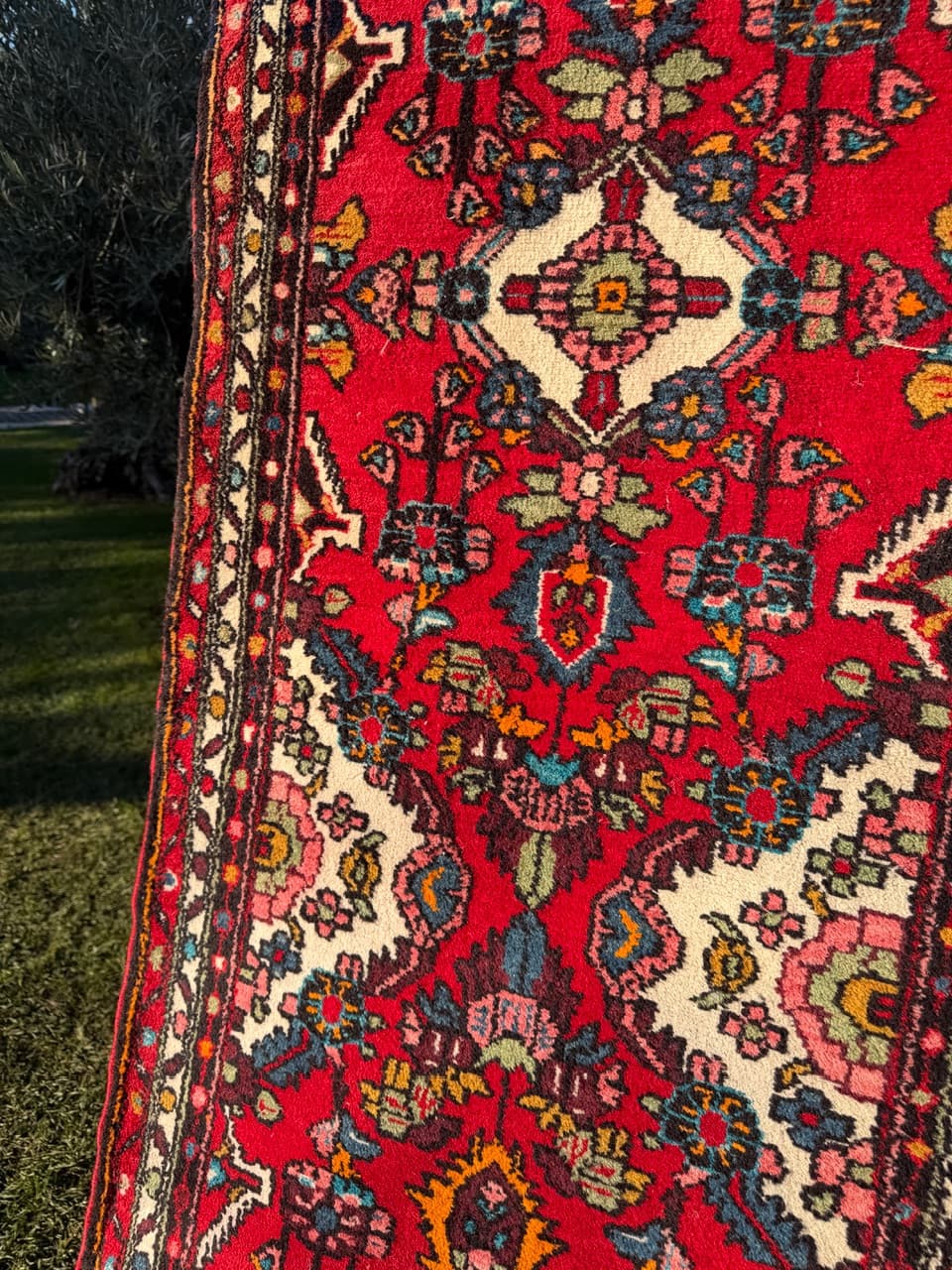 Chodnik Hamadan, multikolor, wełna, Iran, lata 20. - 166882