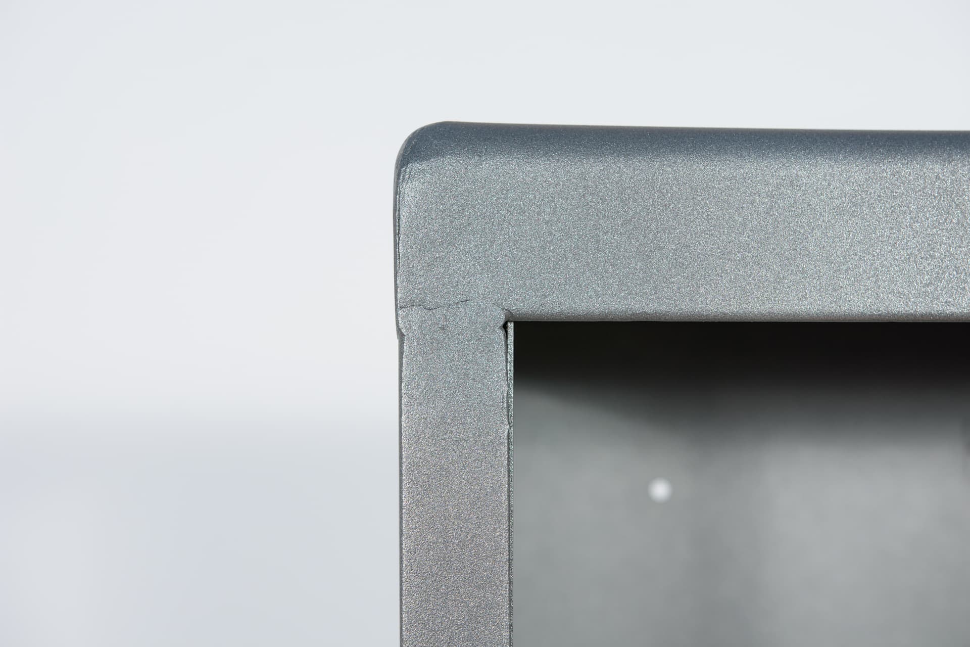 Medical cabinet, grey metal, Poland, 1950s. - 166916