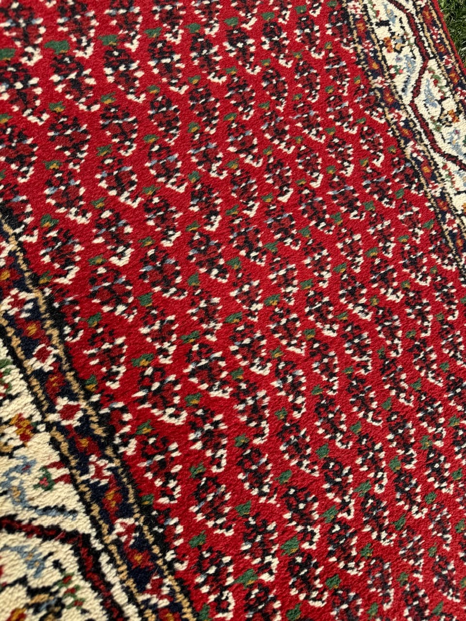 Chodnik Indo Mir, czerwony, wełna, Indie - 167052