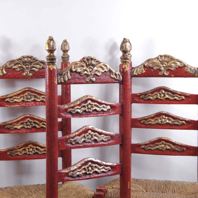 Krzesła kolonialne, Katalonia, Hiszpania, lata 70 - 167128