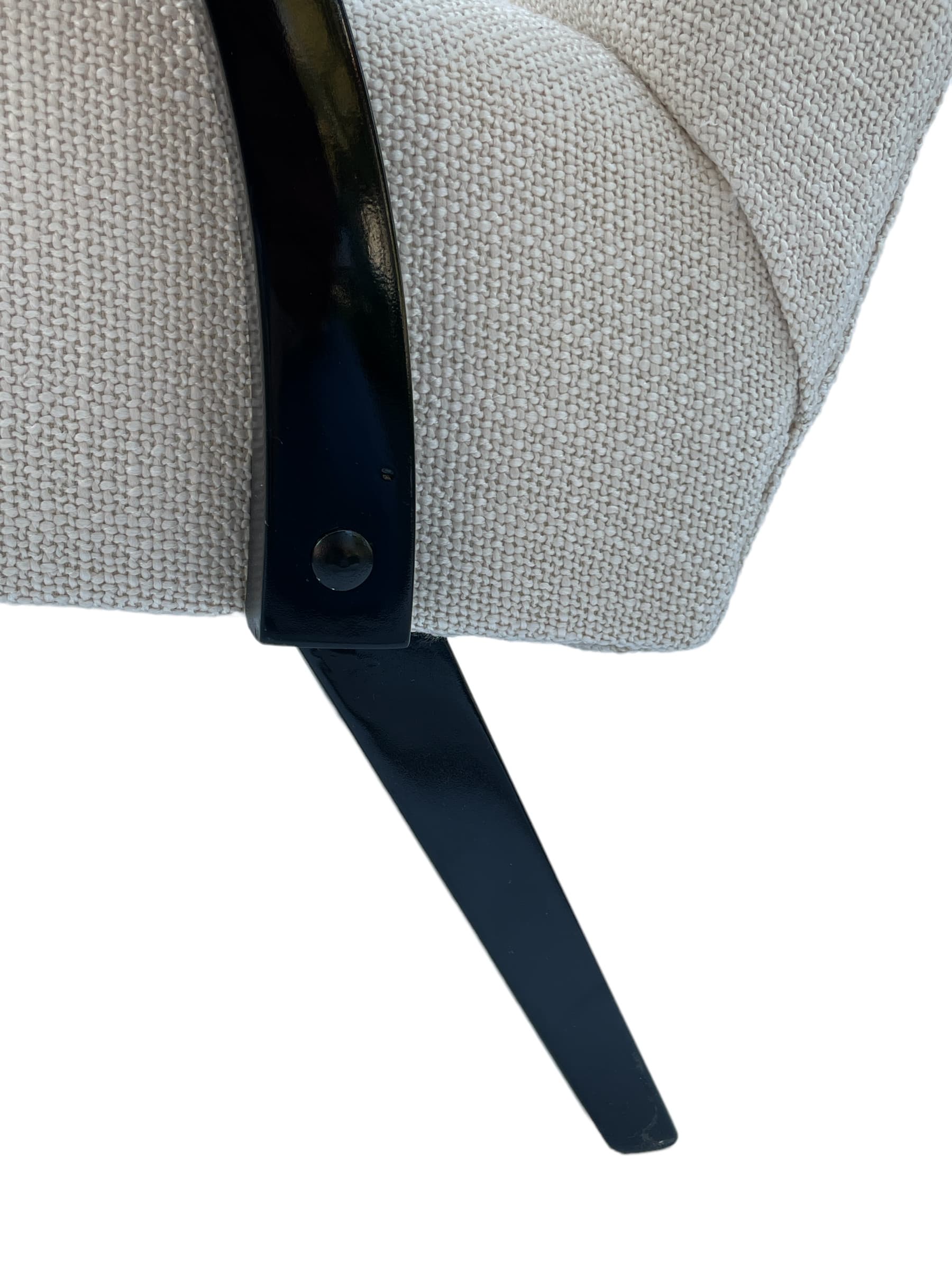 Fotel Art Deco. Lakier piano black - 167138