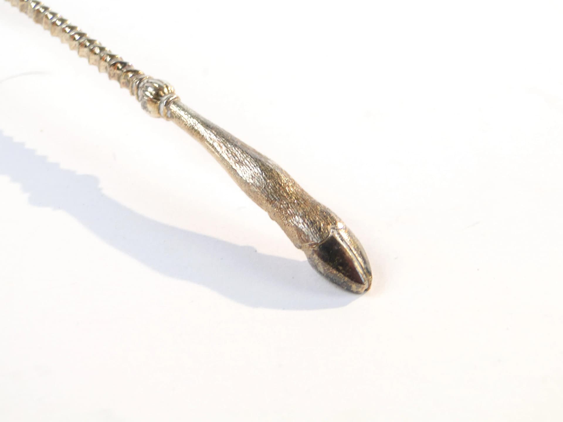 Silver Tea Spoon Set with Hoof Handles, Koch & Bergfeld Bremen, Germany, 1880s - 10841