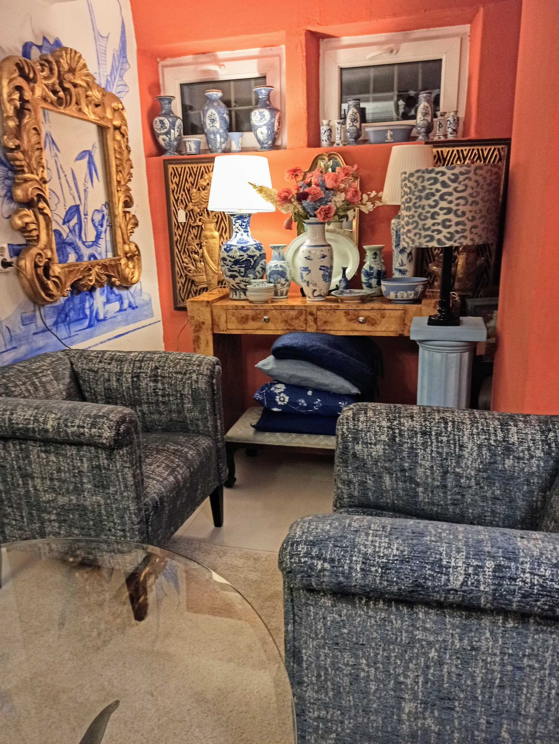 Para tapicerowanych foteli klubowych - 167160