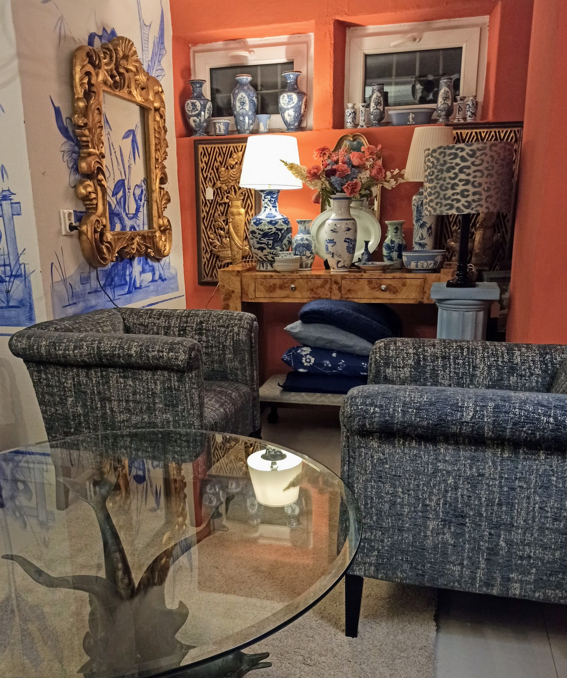 Para tapicerowanych foteli klubowych - 167158