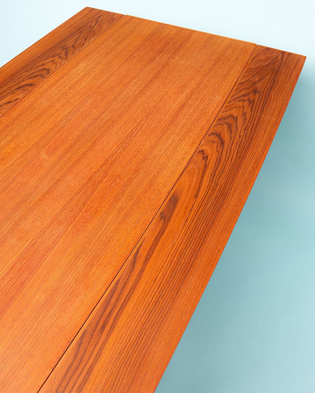 Stół jadalniany, teak brązowy, Dania, lata 70. - 167238