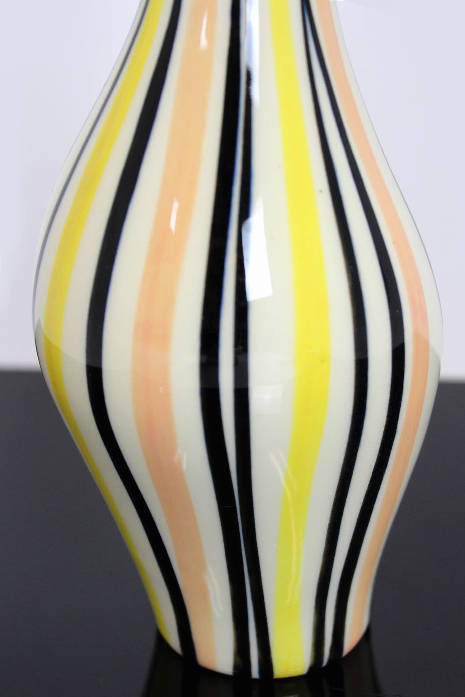 Set Pyžamo, multicolor porcelain, by J. Formánková, Czech Republic, 1950s. - 167474