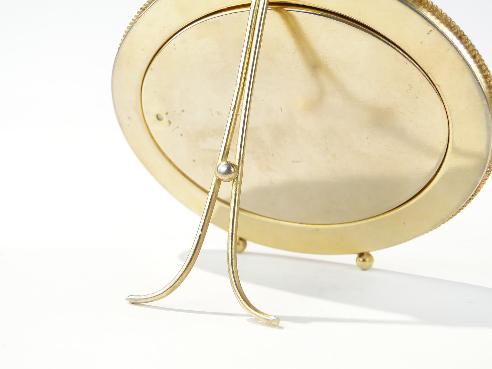 Eliptyczna ramka z mozaika millefiori Włochy 1960 - 167506