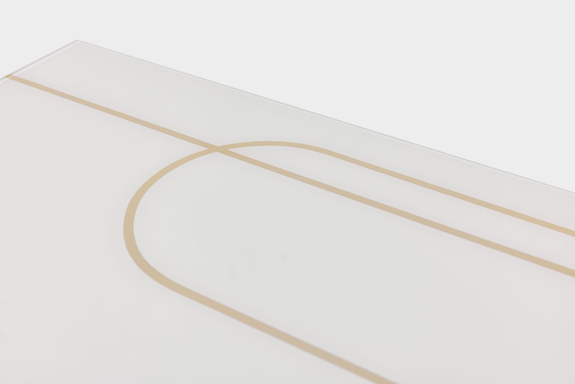 Komoda lowboard, czarny, drewno orzechowe, szkło, Dania, lata 60. - 167519