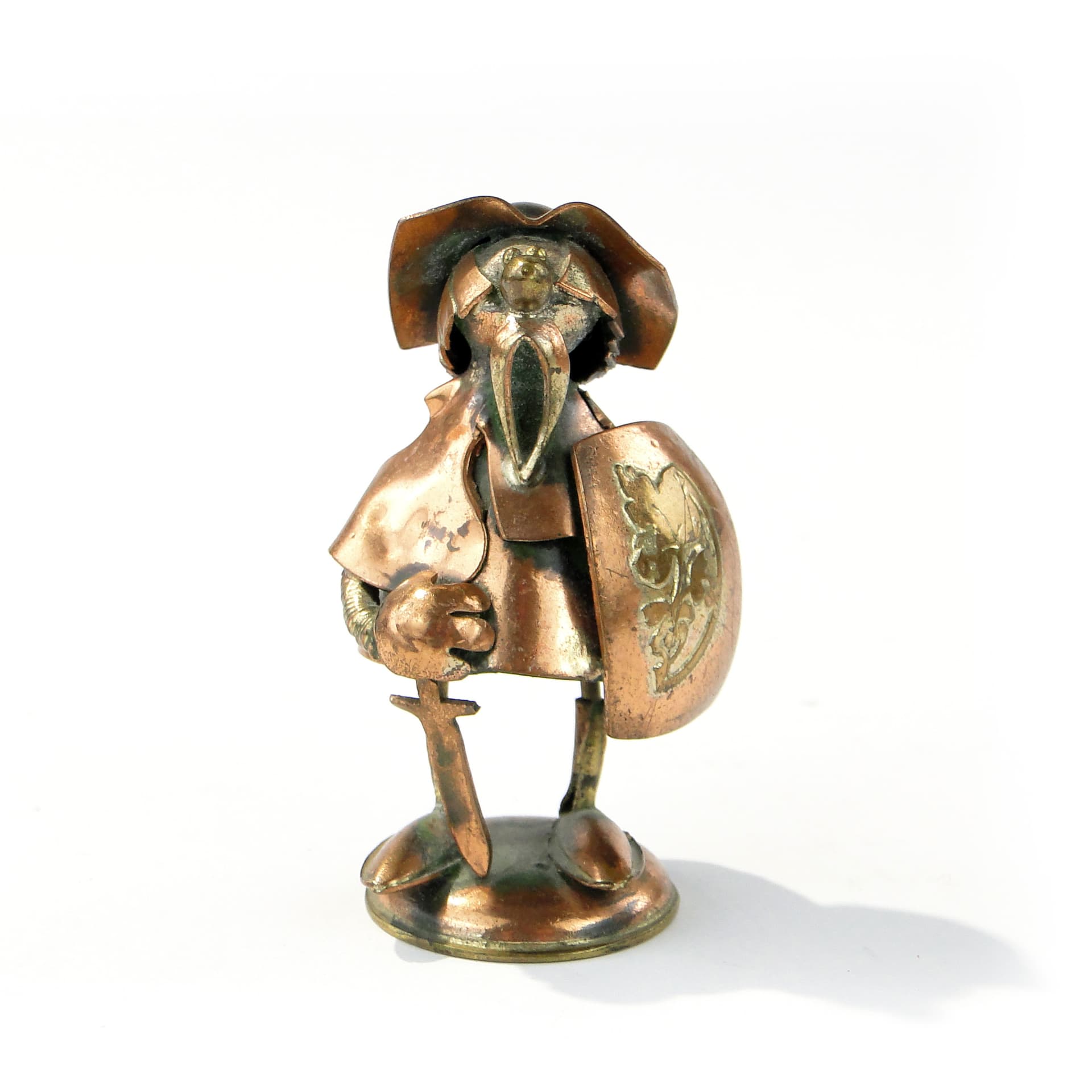 Figurka rycerza A. M. Nowakowscy, Warszawa l. 60.