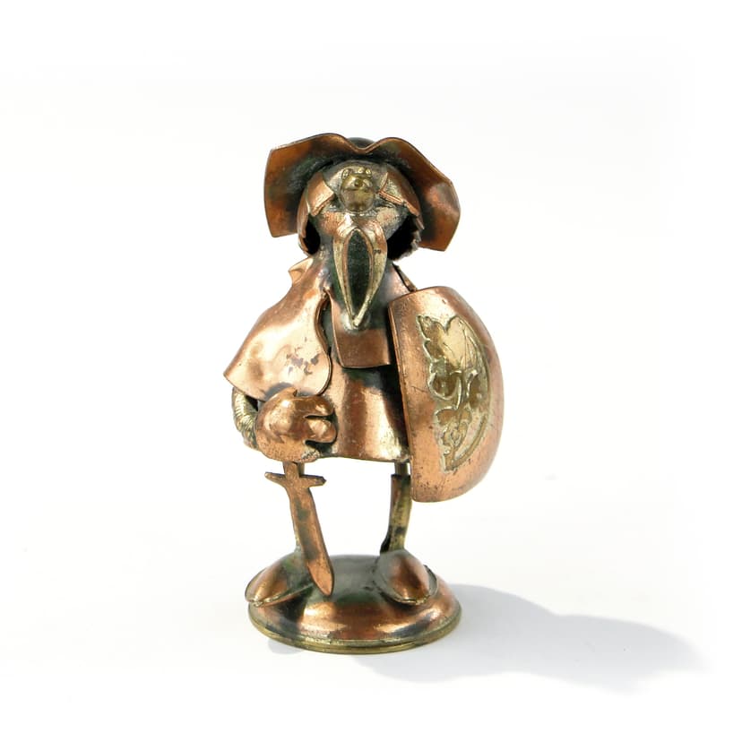 Figurka rycerza A. M. Nowakowscy, Warszawa l. 60.