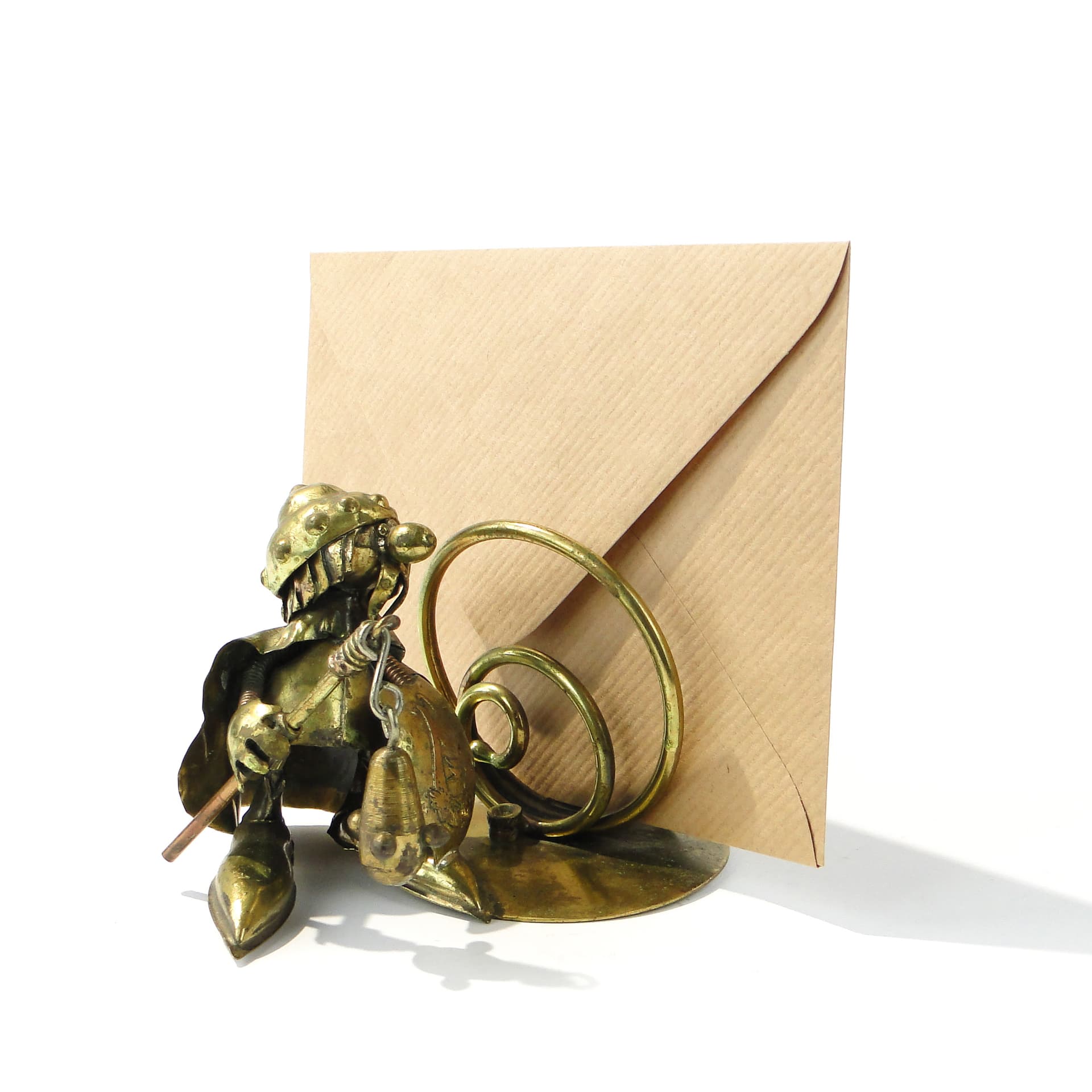 Listownik z rycerzem, A. M. Nowakowscy, Warszawa l. 60. - 167587