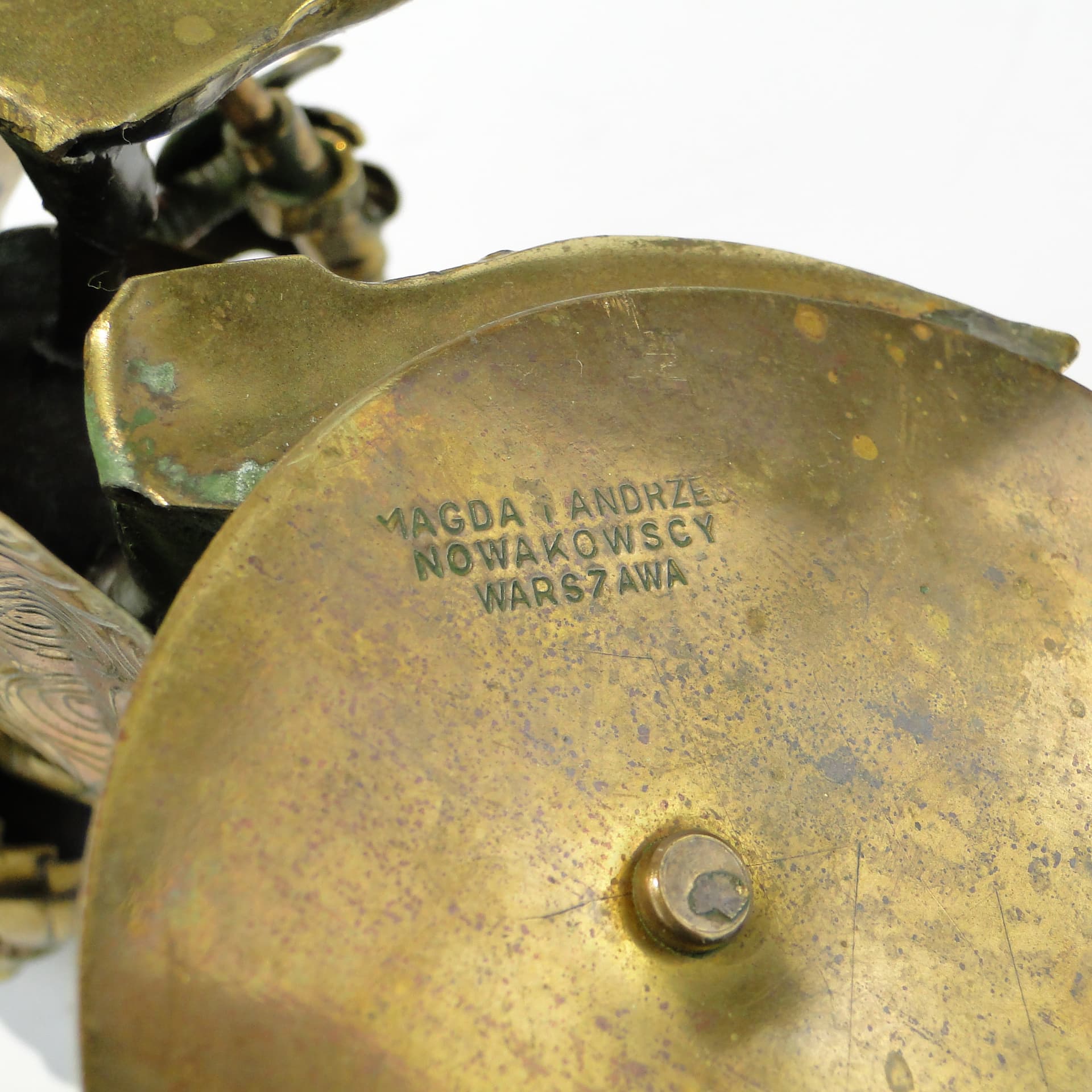 Listownik z rycerzem, A. M. Nowakowscy, Warszawa l. 60. - 167588