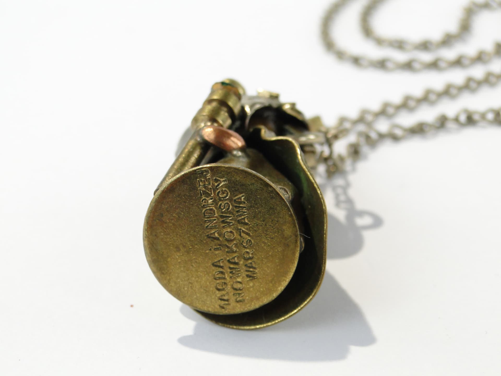 Naszyjnik z postacią 'króla' A. M. Nowakowscy, Warszawa l. 60. - 167789