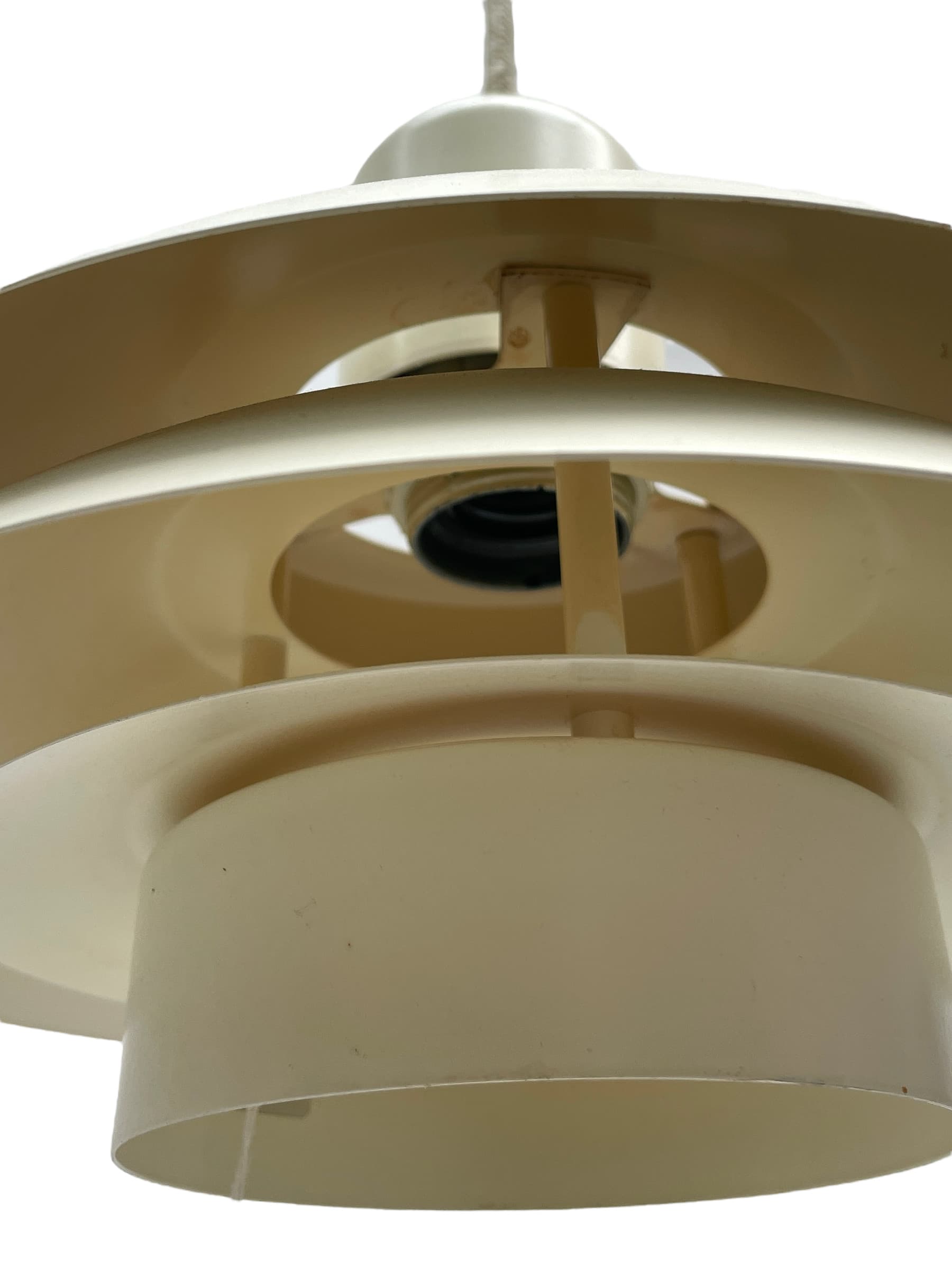 Lampa sufitowa biała, karczoch w typie Van Poulsen - 167810