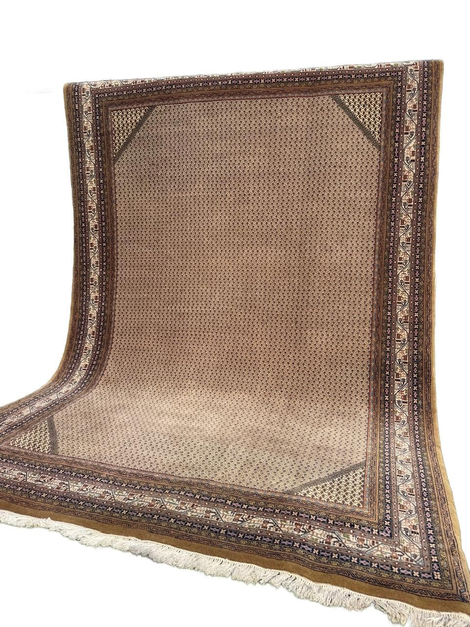 Rug Indo Mir Persian, brown, wool, India