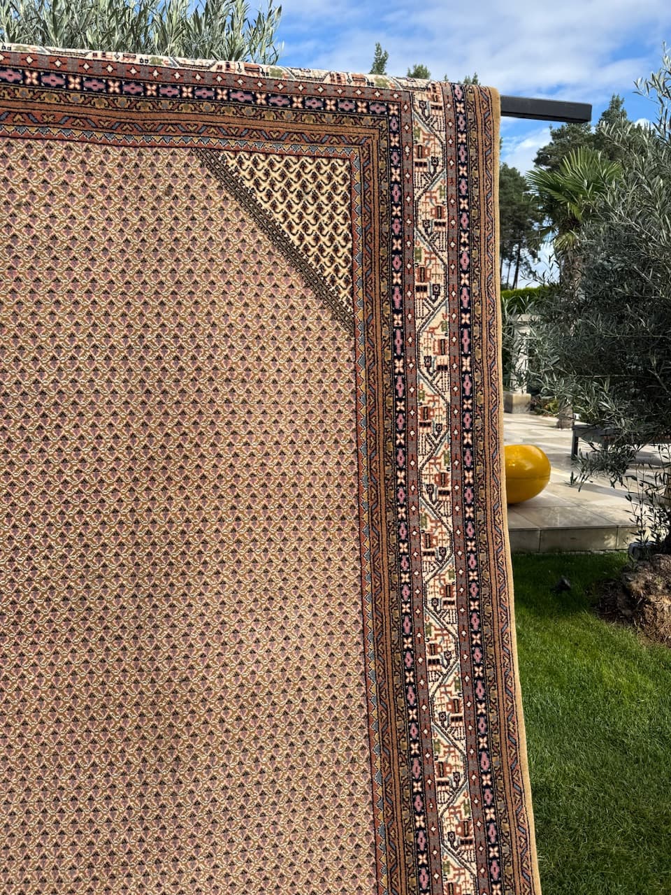 Rug Indo Mir Persian, brown, wool, India - 167857