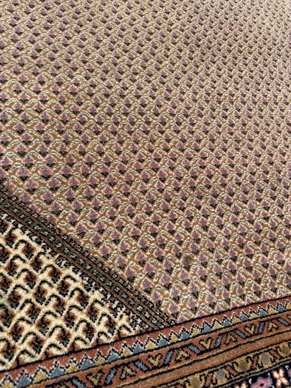 Rug Indo Mir Persian, brown, wool, India - 167867