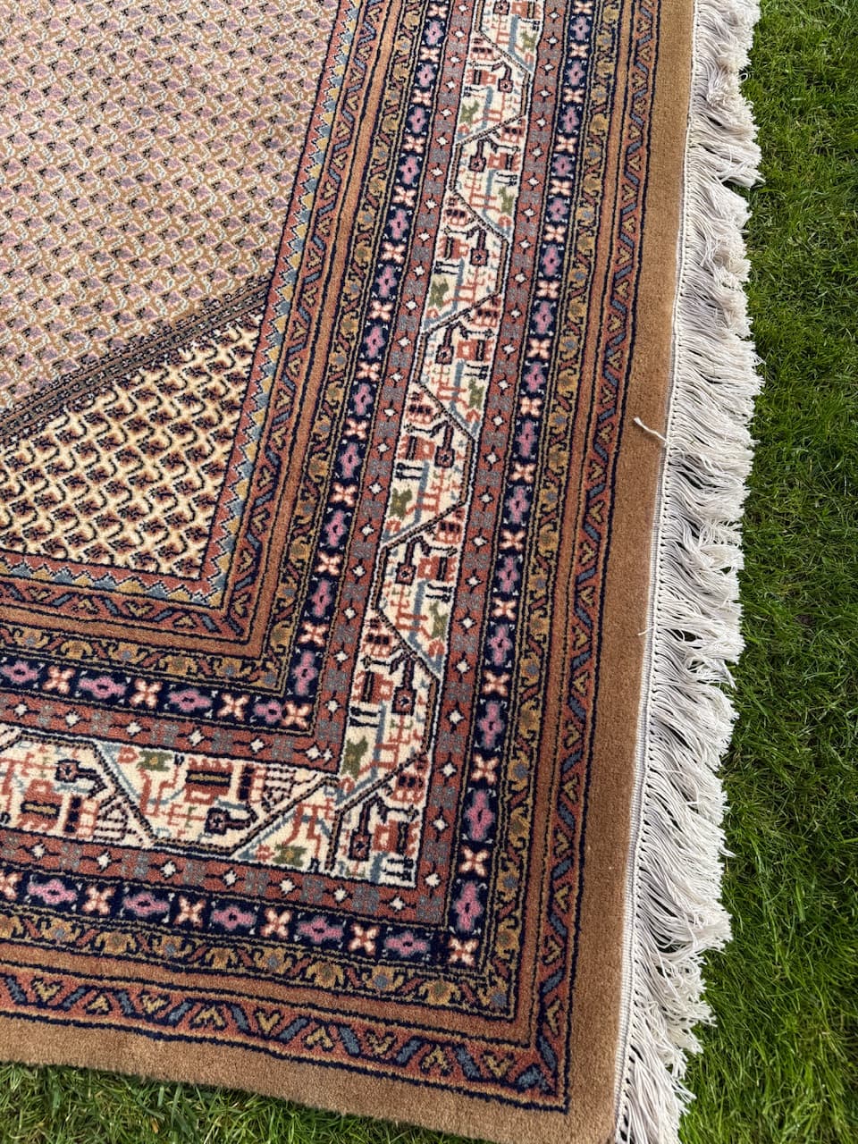 Rug Indo Mir Persian, brown, wool, India - 167862