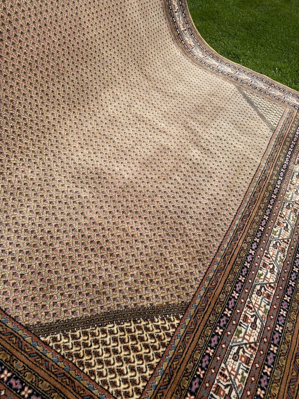 Rug Indo Mir Persian, brown, wool, India - 167863