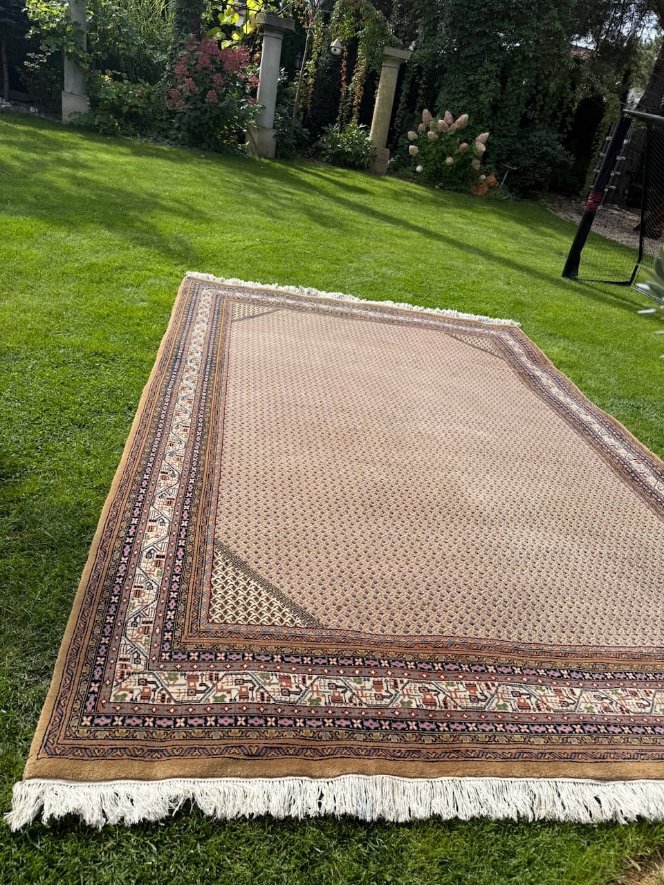 Rug Indo Mir Persian, brown, wool, India - 167866