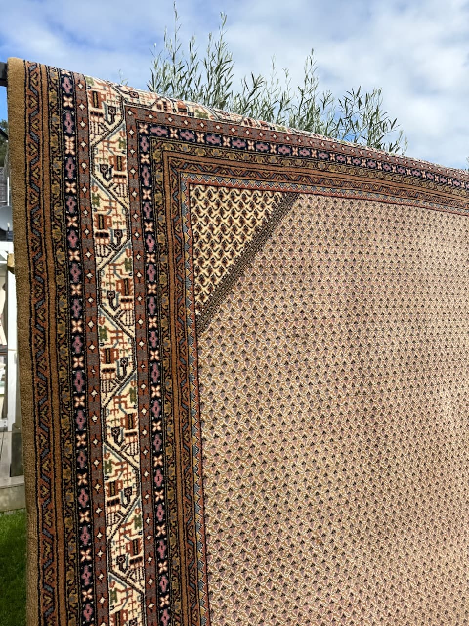 Rug Indo Mir Persian, brown, wool, India - 167861