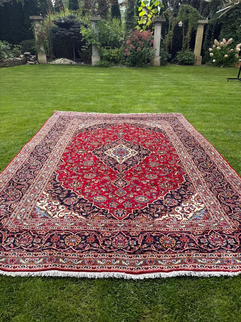 Rug Keshan, red, wool, Iran - 167876