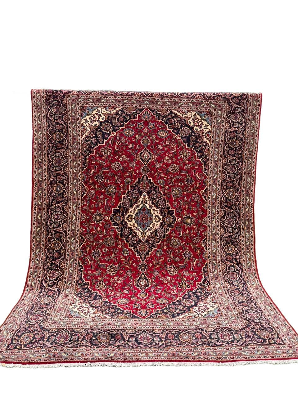 Rug Keshan, red, wool, Iran