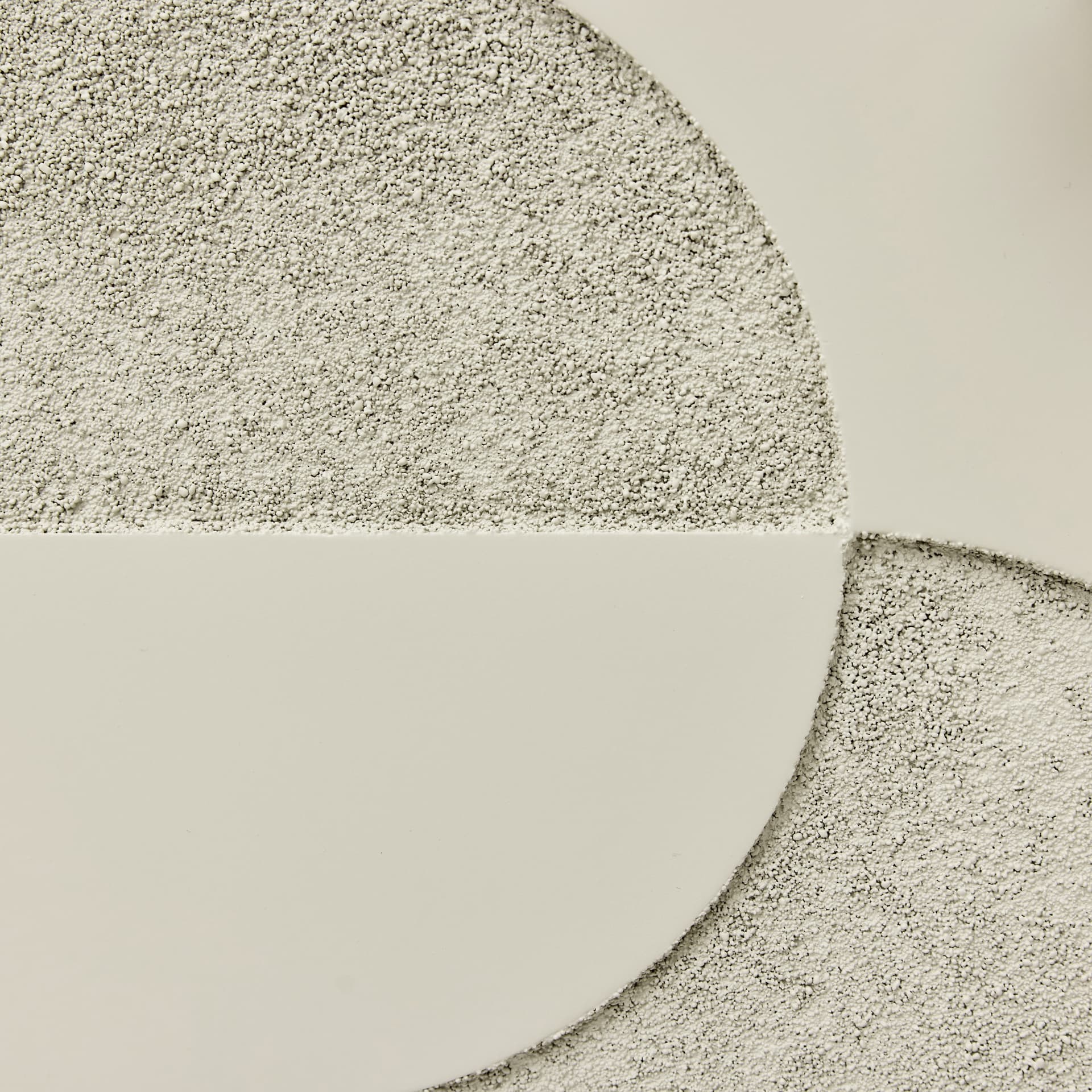 Komoda relief, heban ivory white, stal srebrna, Niemcy, lata 60. - 167912