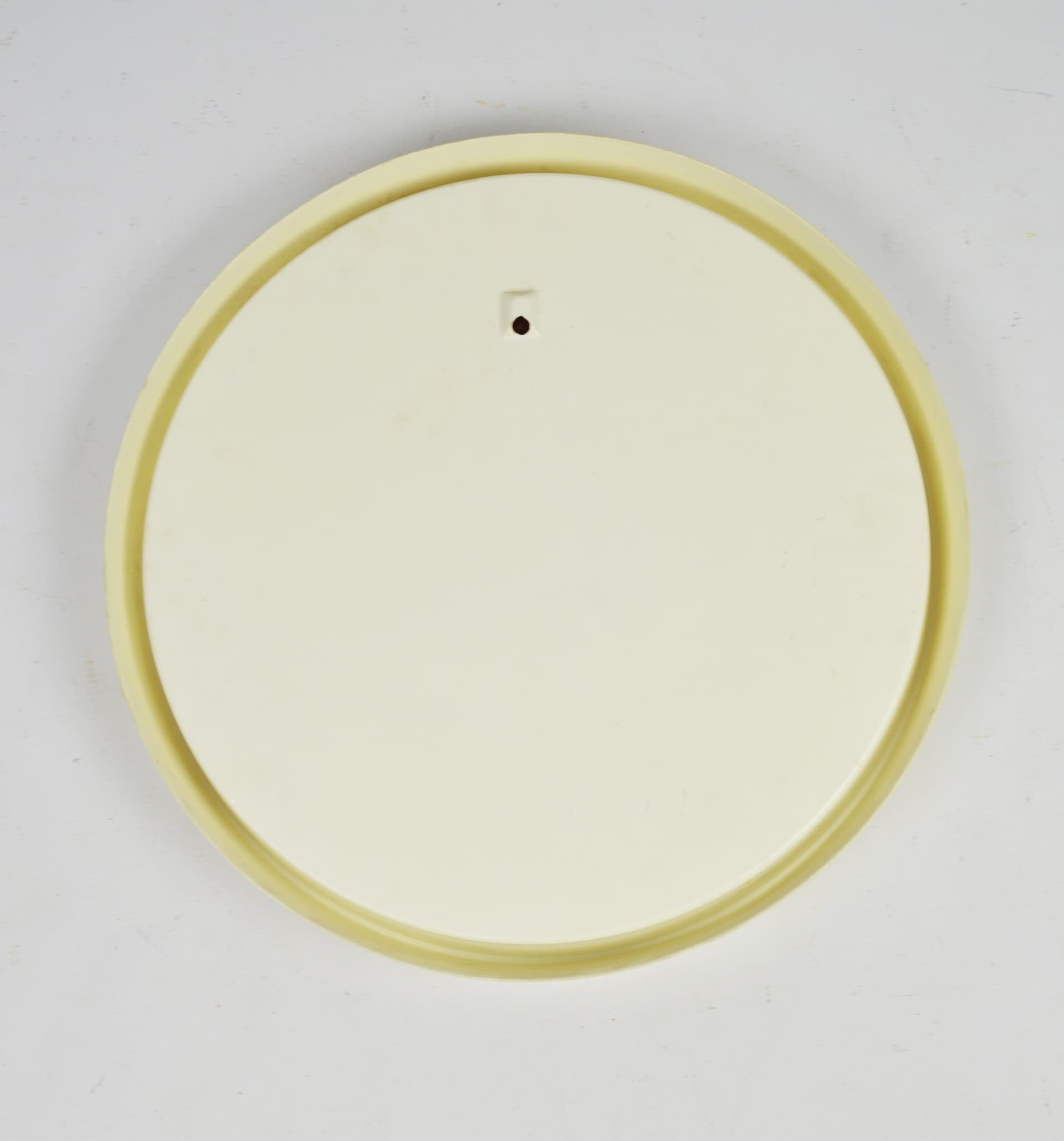 Okrągłe lustro w głębokiej ramie, lata 70 - 167979