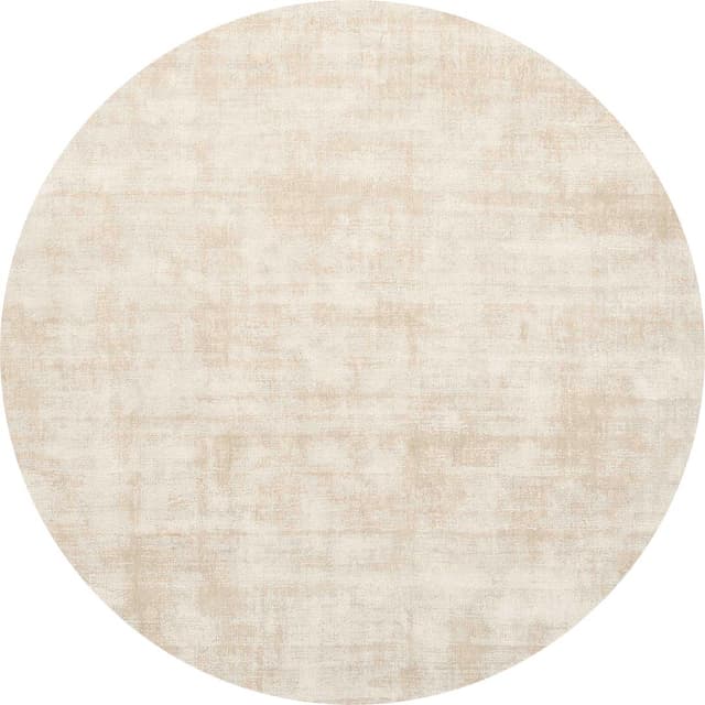 Dywan okrągły Desert Cream Round 200x200 cm kremowy, tencel, Carpets & More - WYMIARY