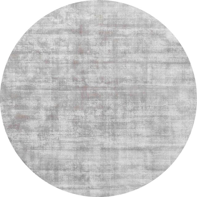 Dywan okrągły Desert Grey Round, szary, tencel, 200x200 cm, Carpets & More - WYMIARY