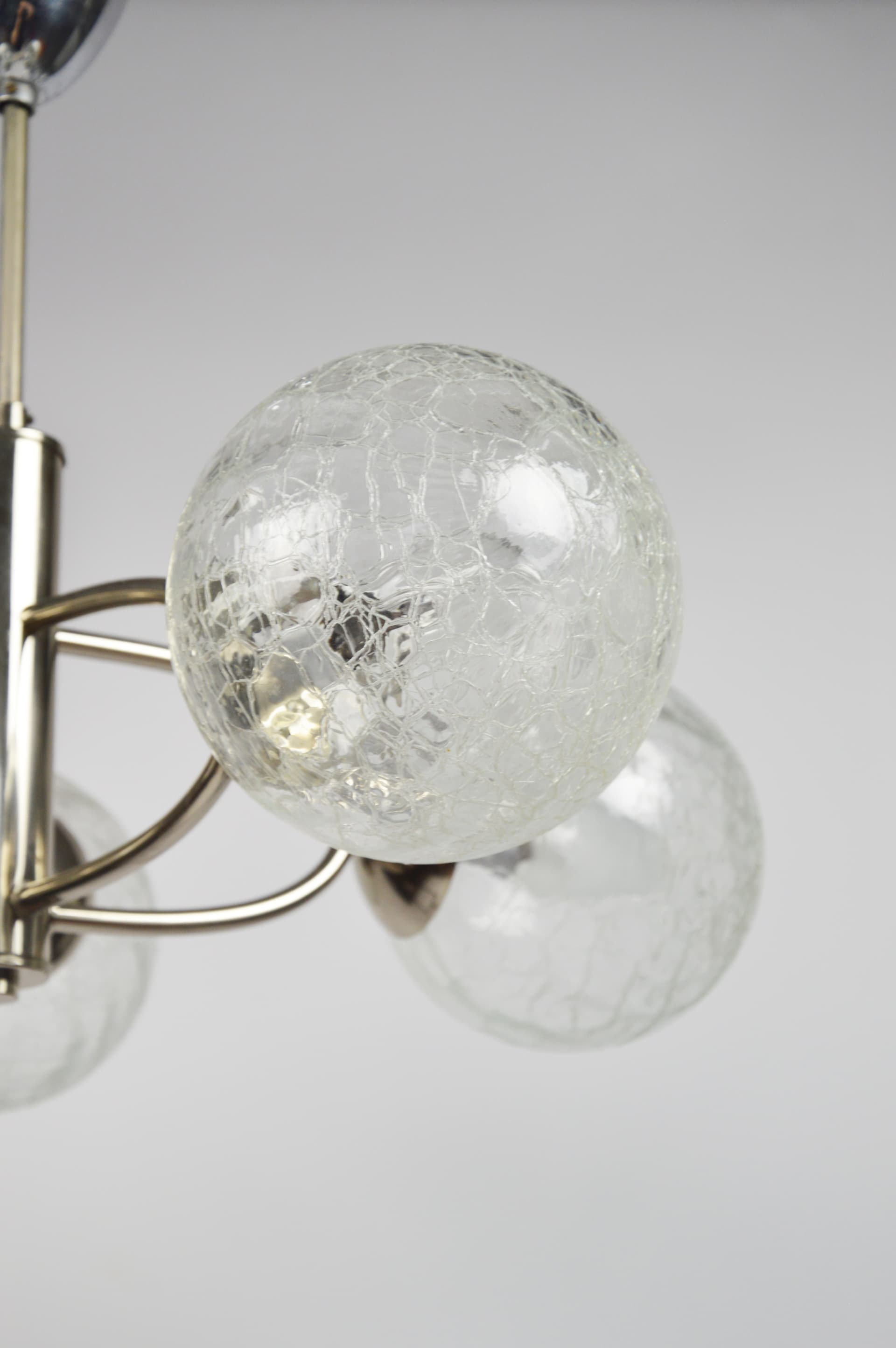 Lampa wisząca sputnik, lata 70 - 168027