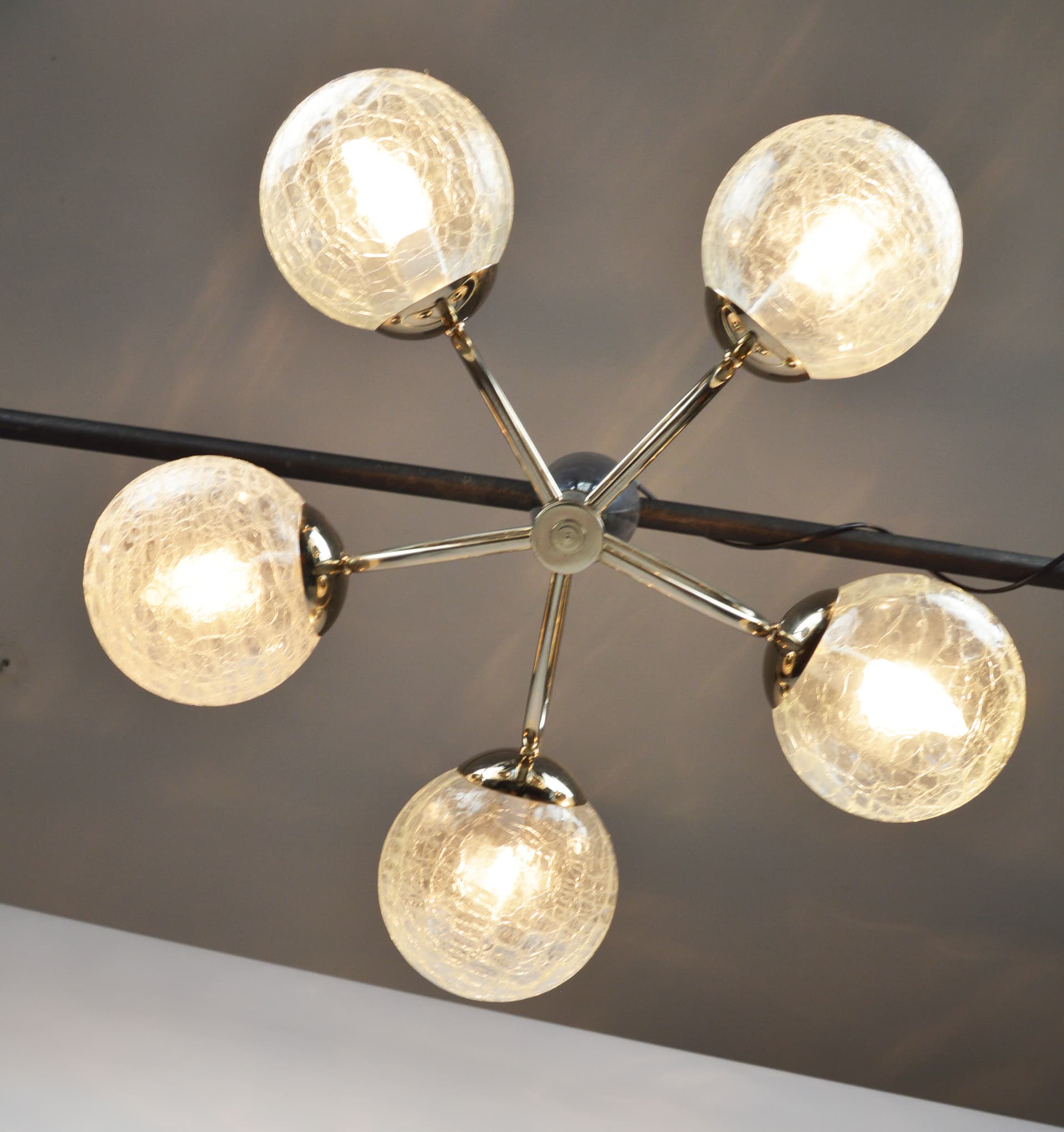 Lampa wisząca sputnik, lata 70 - 168028