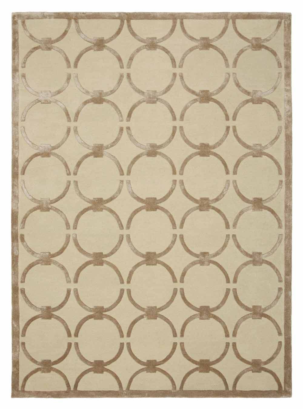 Dywan GLAM CREAM BEIGE 200x300 cm beżowy, wełna, wiskoza, Carpets & More