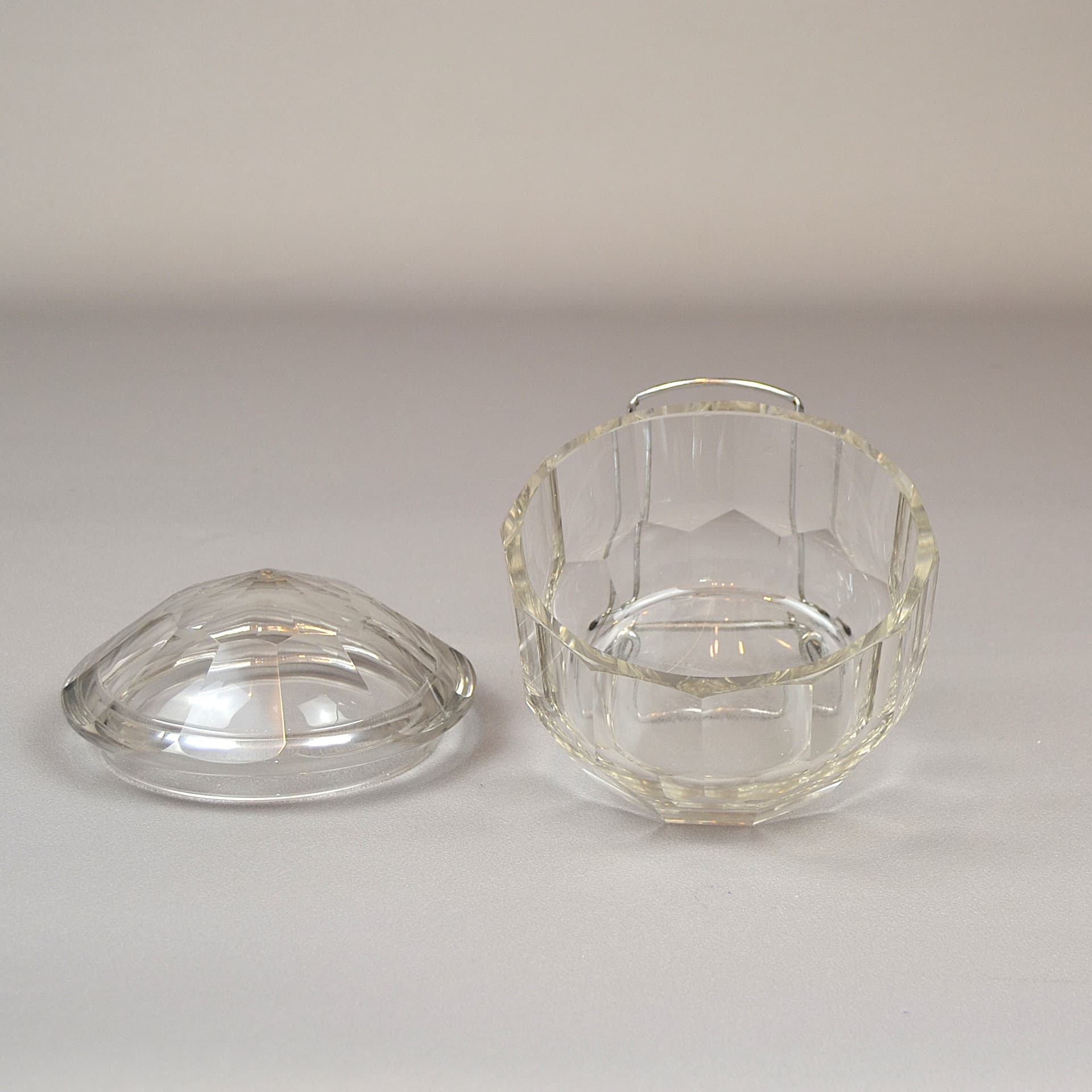 Bomboniera, kryształ transparentny, Baccarat, Francja, XIX w. - 1232