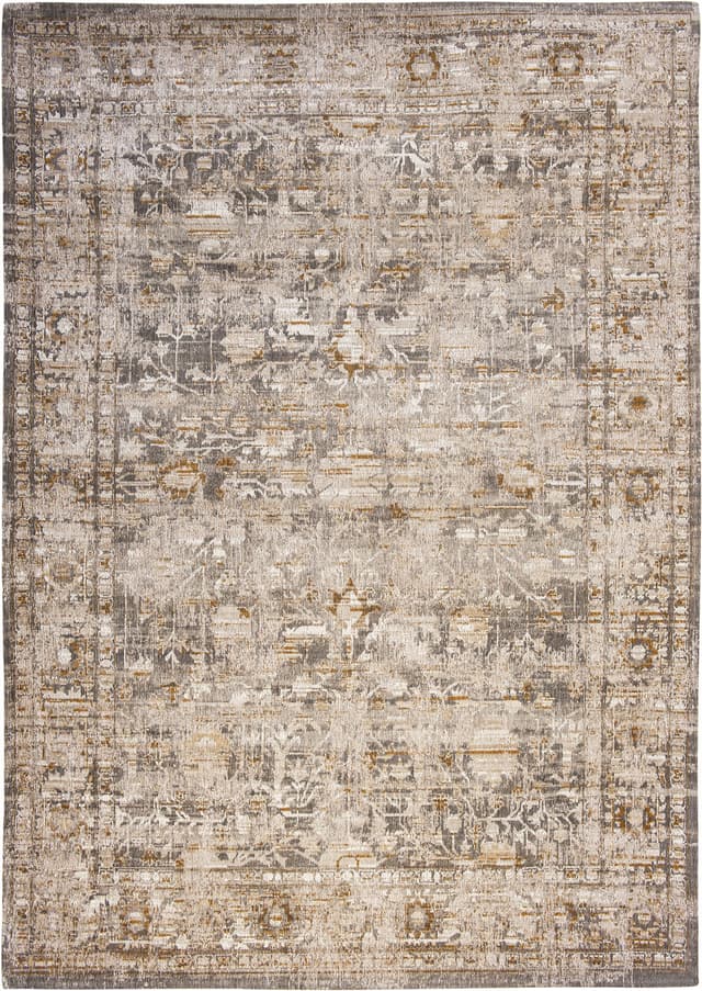 Rug Ushak Suleiman Grey 280x390 cm grey, Louis De Poortere - DIMENSION