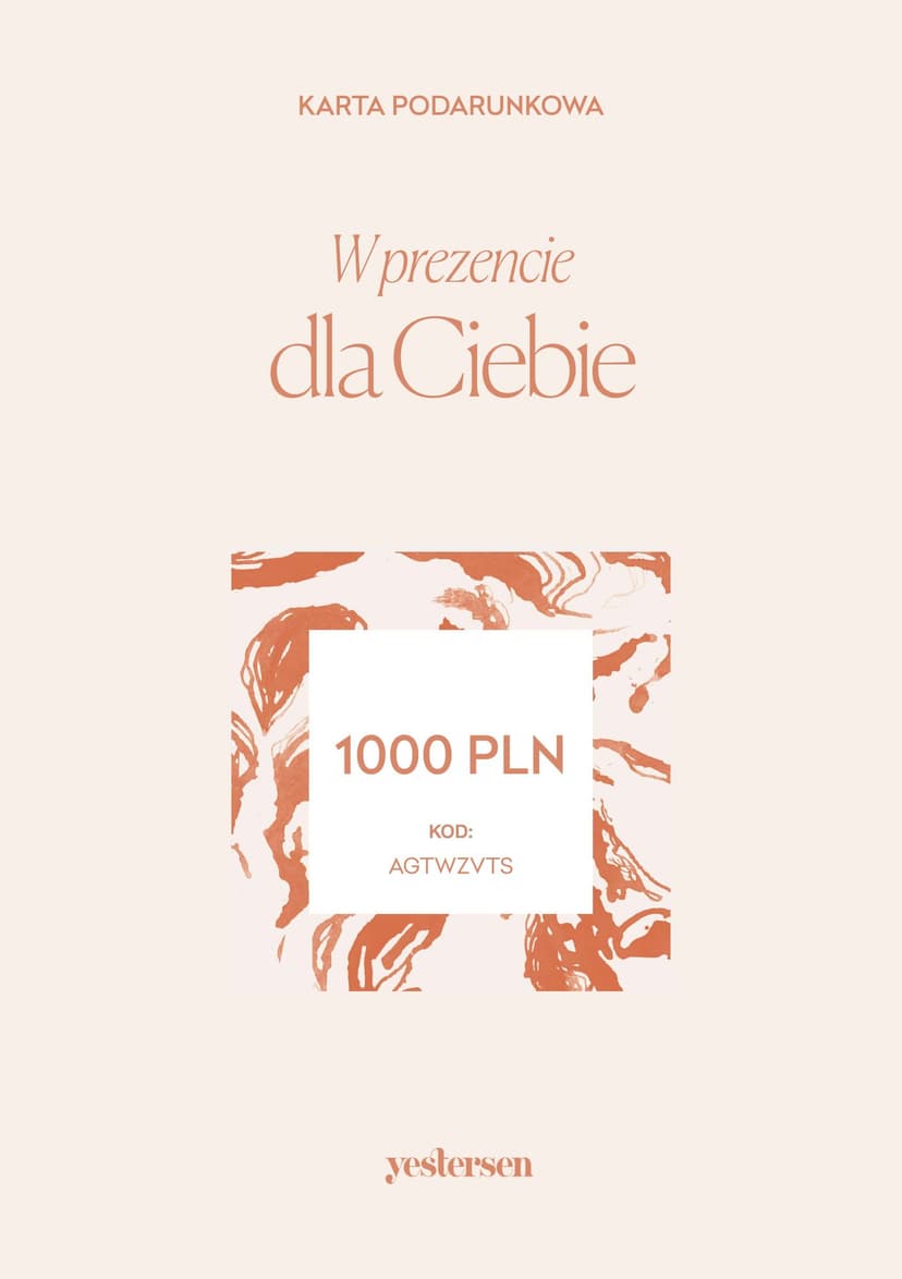Karta podarunkowa 1000 PLN