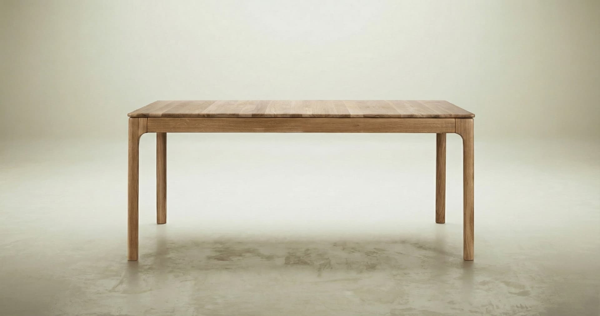 Stół Bassotto 160x90 cm lite drewno dębowe - 168569