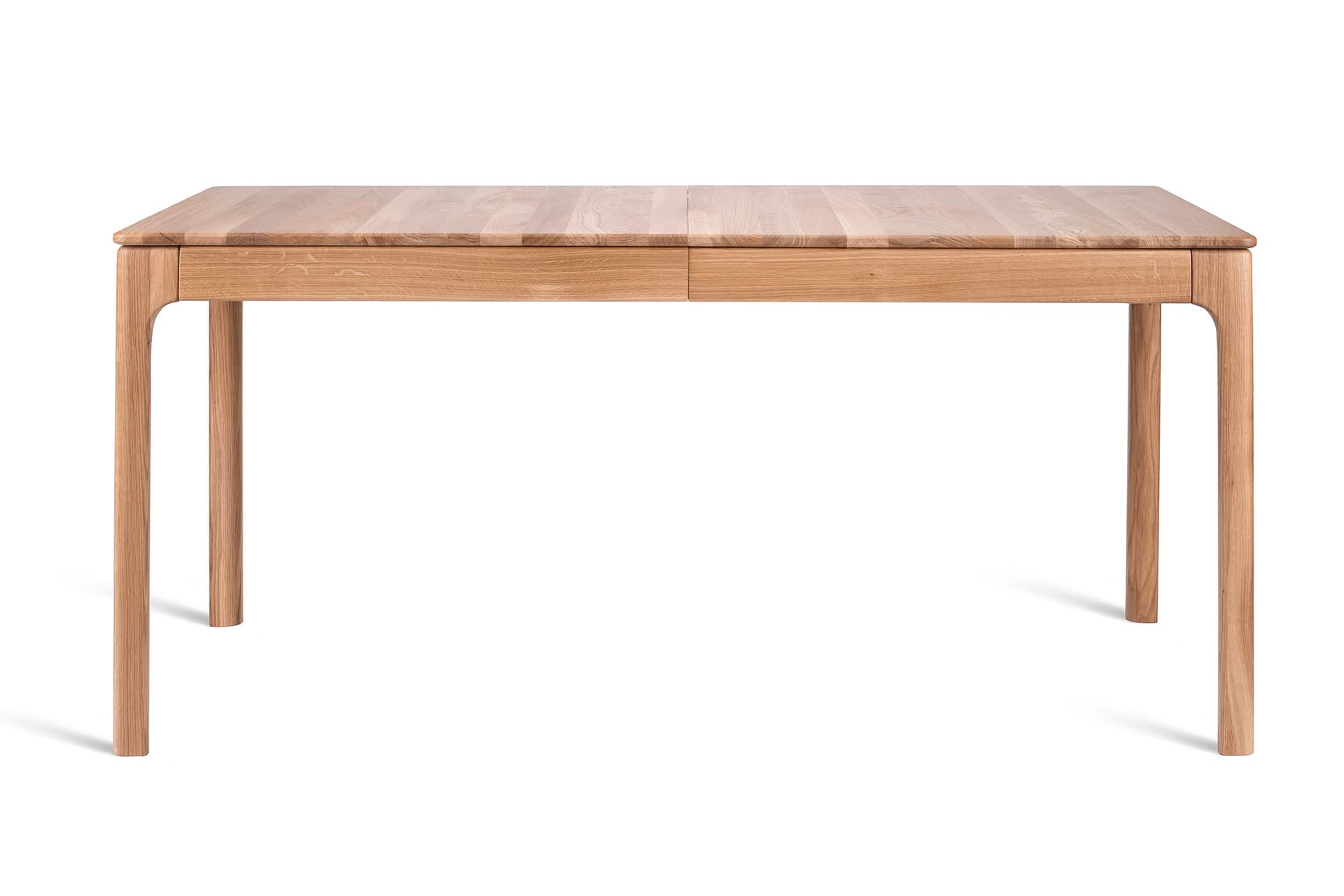 Stół rozkładany Bassotto 160-260x80 cm lite drewno dębowe