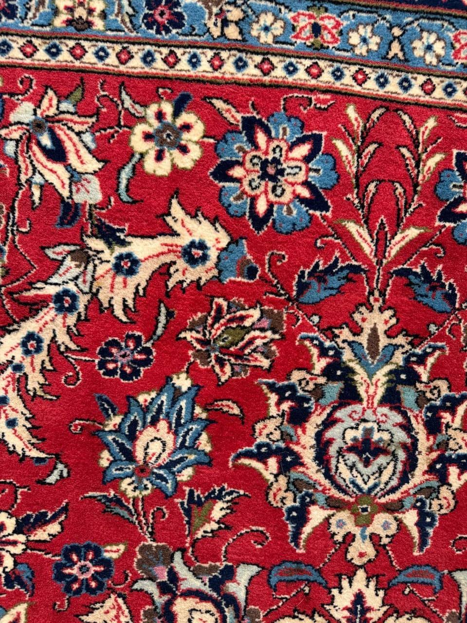 Rug Kashan, red wool, Iran - 168522