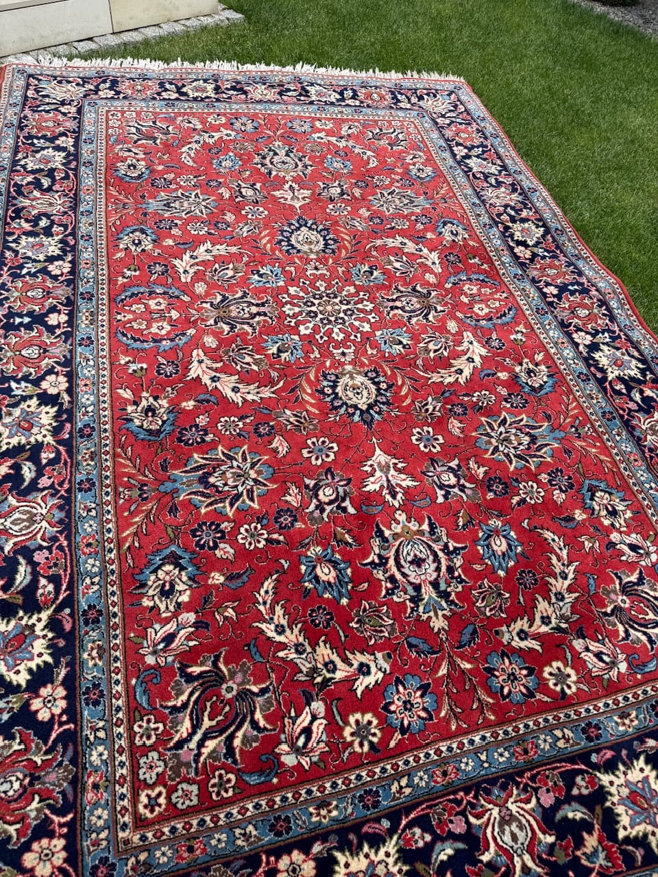 Rug Kashan, red wool, Iran - 168535