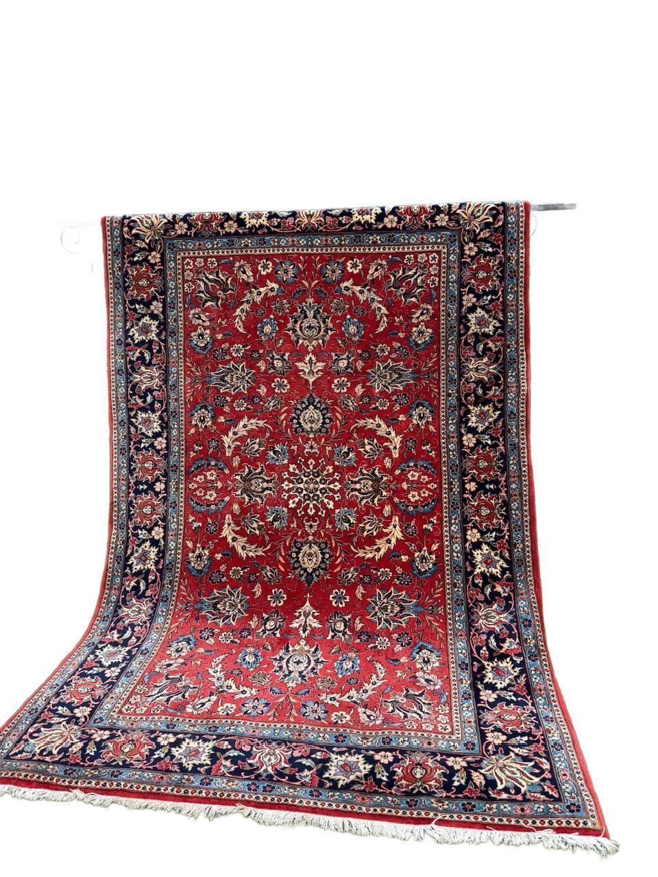 Rug Kashan, red wool, Iran