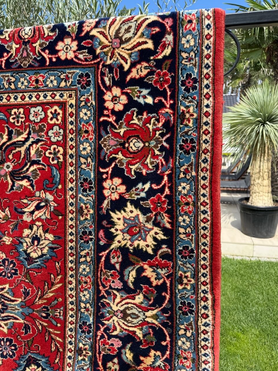 Rug Kashan, red wool, Iran - 168528