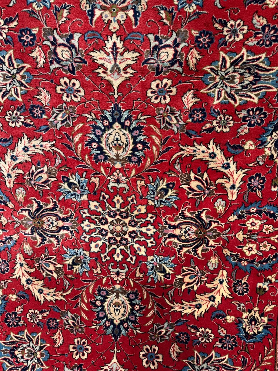 Rug Kashan, red wool, Iran - 168524
