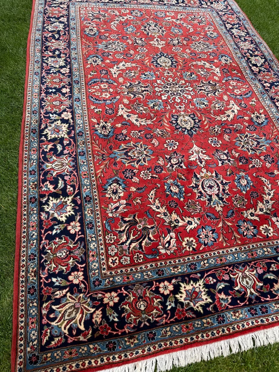 Rug Kashan, red wool, Iran - 168531